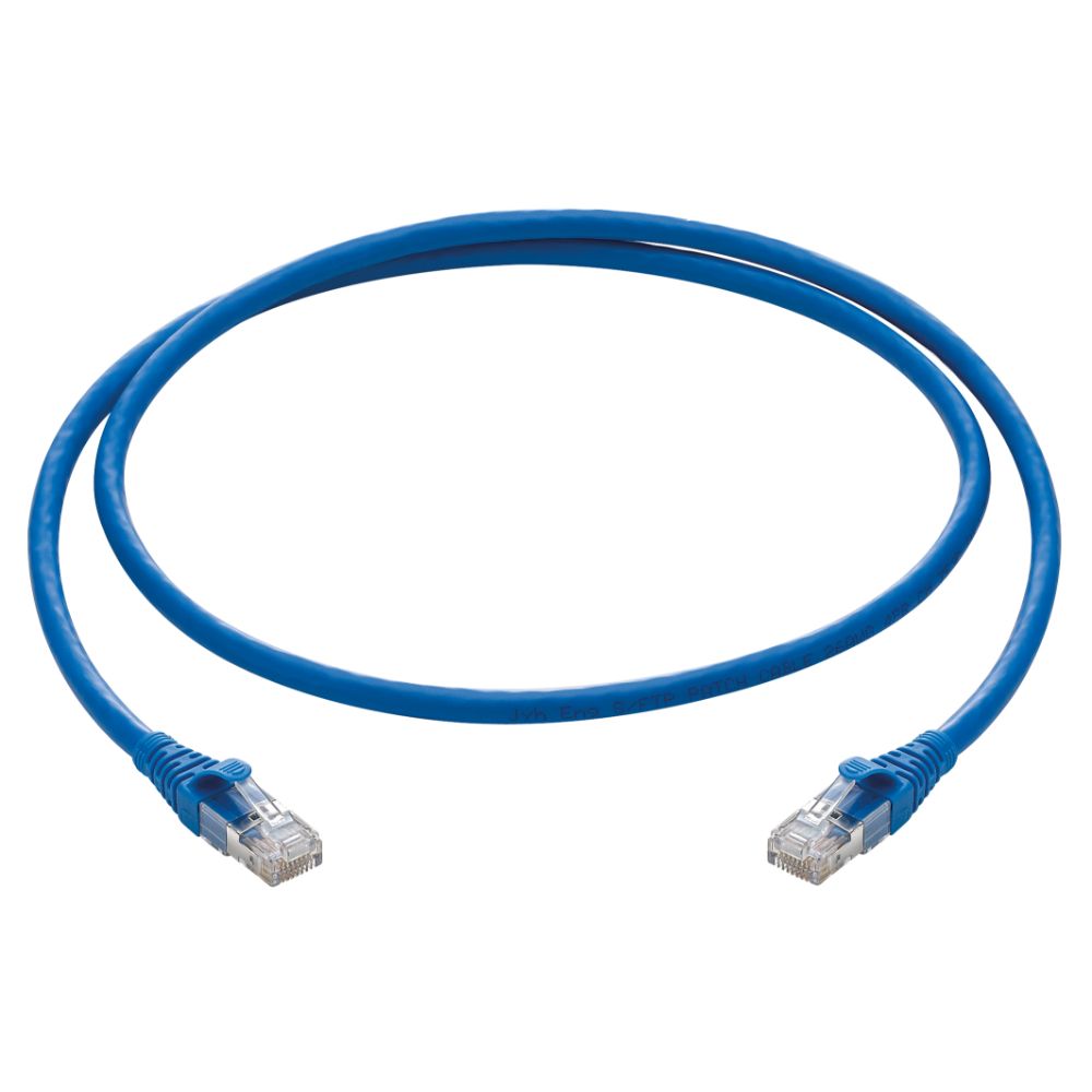 Microlink Eco Series UTP Cat6 Patch Cord 3 Meter Blue
